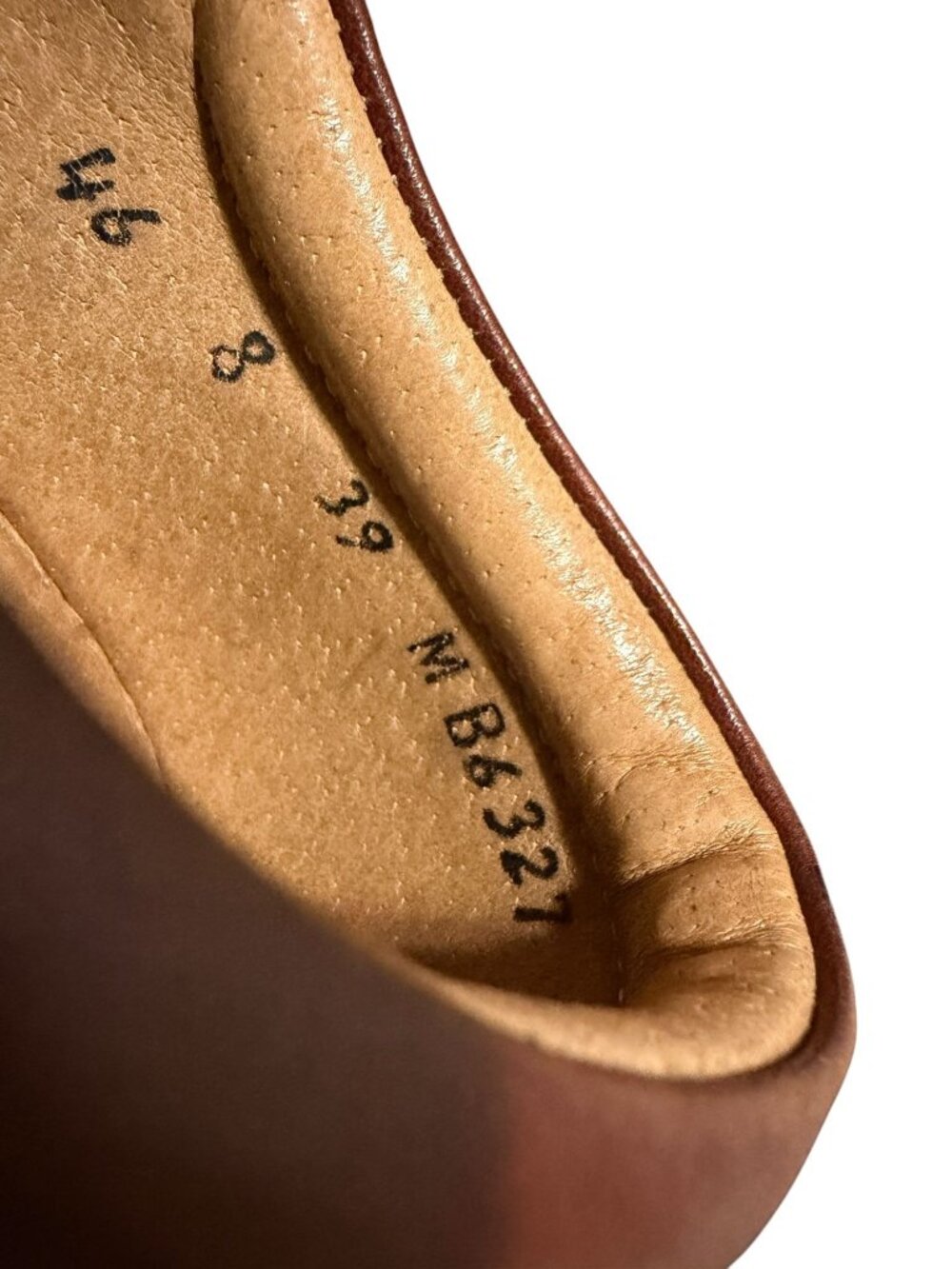 Born Brown Leather Monk Strap Buckle Slip-on Womens Loafer Shoe B6327 Size 8 M - Picture 9 of 11